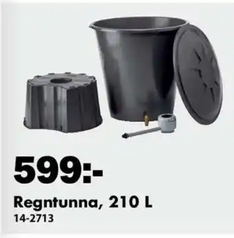 Biltema Regntunna, 210 L erbjuda