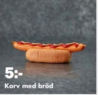 Biltema Korv med bröd erbjuda
