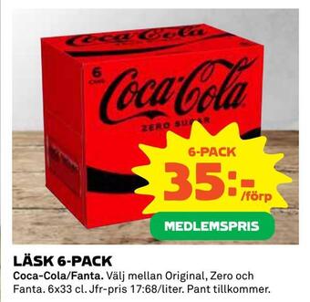 Coop Läsk 6-pack erbjuda