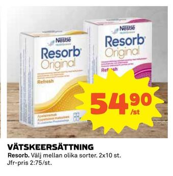 Coop Vätskeersättning erbjuda