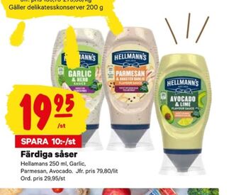 City Gross Hellmanns såser erbjuda