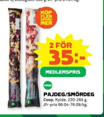 Coop Coop pajdeg erbjuda