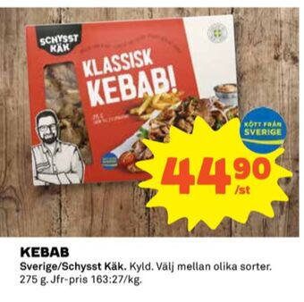 Coop Schysst käk kebab erbjuda