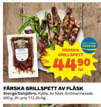 Coop Dalsjöfors grillspett erbjuda