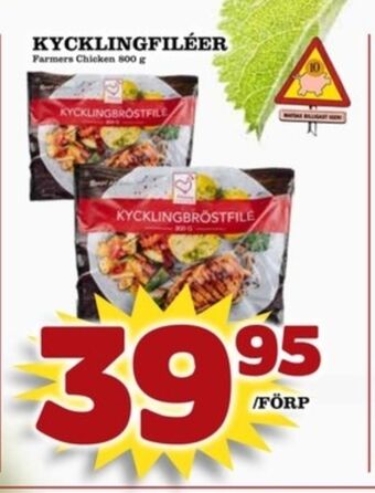 Matdax Farmers chicken kycklingbröstfilé erbjuda
