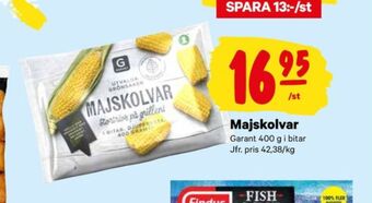 City Gross Garant majskolvar erbjuda