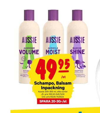 City Gross Aussie balsam erbjuda