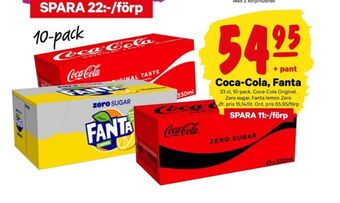 City Gross Coca cola läskedryck erbjuda