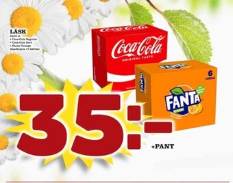 Matdax Coca cola läskedryck erbjuda