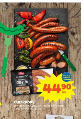 Stora Coop Scan chorizo erbjuda