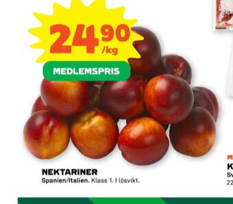 Stora Coop Coop nektariner erbjuda