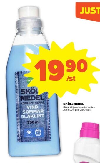 Stora Coop Coop sköljmedel erbjuda