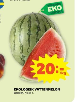 Stora Coop Coop vattenmelon erbjuda
