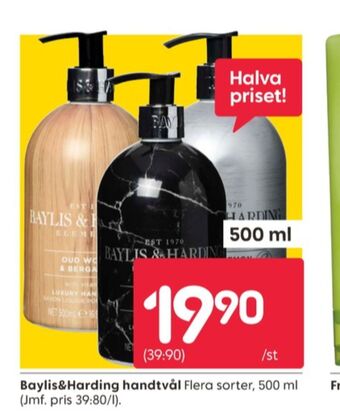 Rusta Baylis & harding tvål flytande erbjuda