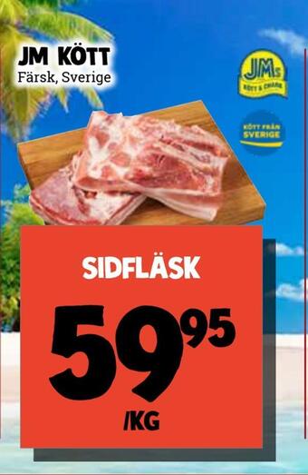 MatArket Sidfläsk erbjuda