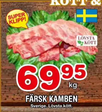 Nya Pulsen Färsk kamben erbjuda