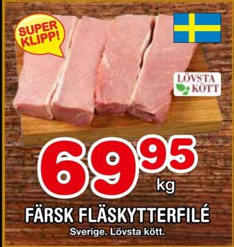 Nya Pulsen Färsk fläskytterfilé erbjuda