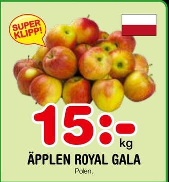 Nya Pulsen Äpplen royal gala erbjuda