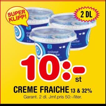 Creme fraiche 13 & 32%