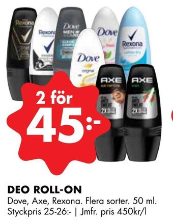 ÖoB Deo roll-on erbjuda
