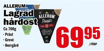 Matdax Lagrad hårdost erbjuda