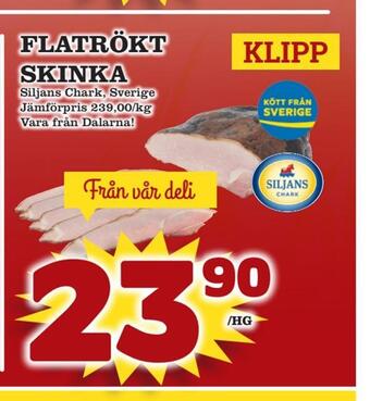 minmatbutik Flatrökt skinka erbjuda