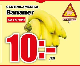 Matdax Bananer erbjuda
