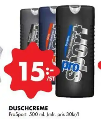ÖoB ProSport Duschcreme 500ml erbjuda