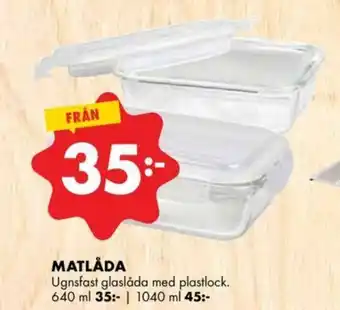 ÖoB Matlåda 640ml. erbjuda
