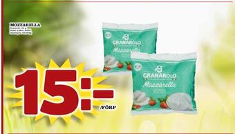 Nya Pulsen Mozzarella erbjuda