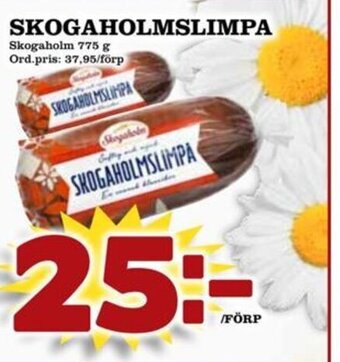 Supergrossen SKOGAHOLMSLIMPA erbjuda