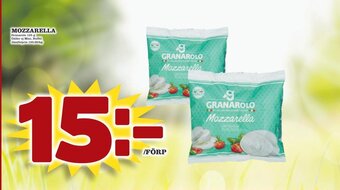 minmatbutik MOZZARELLA erbjuda