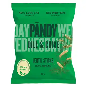 Pändy lentil chips dill & chive 50 g