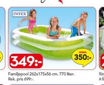 Bo Ohlsson Intex pool erbjuda