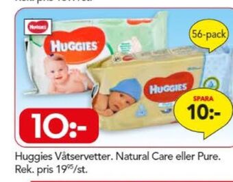 Bo Ohlsson Huggies tvättservetter erbjuda