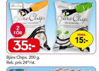 Bo Ohlsson Bjäre chips erbjuda