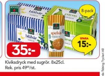 Bo Ohlsson Kivik fruktdryck erbjuda