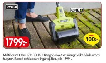 Bo Ohlsson Ryobi multiborste erbjuda