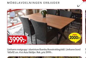 Bo Ohlsson Form living utemöbler erbjuda