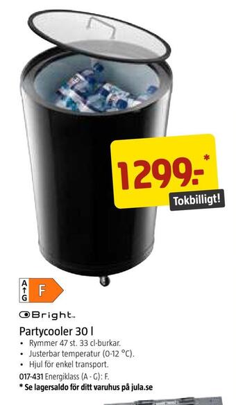 Jula Partycooler 30 l erbjuda