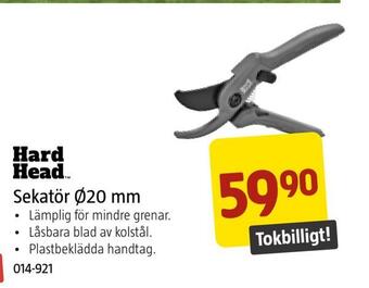Jula Sekatör ø20 mm erbjuda