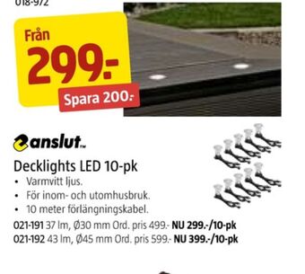 Jula Anslut utebelysning erbjuda