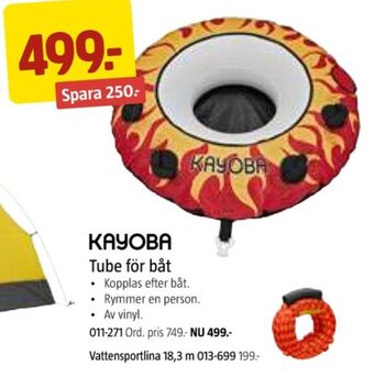 Jula Kayoba badleksaker erbjuda
