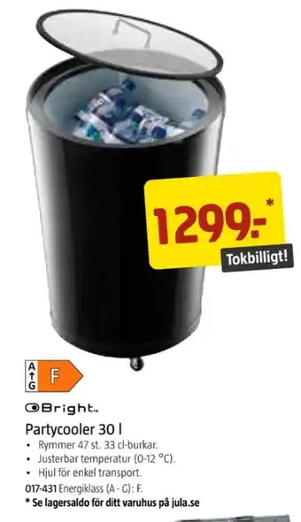 Jula Bright partykyl erbjuda