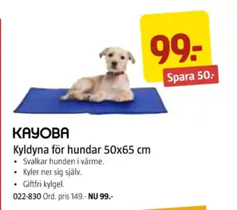 Jula Kayoba hund-/kattsäng erbjuda