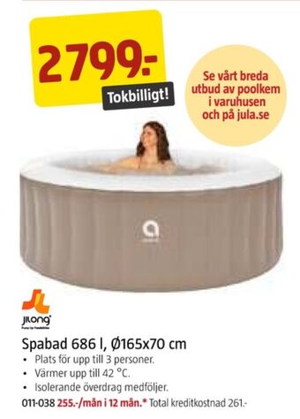 Jula Jilong utespa erbjuda