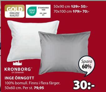 JYSK Inge örngott erbjuda