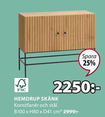 JYSK Hemdrup skänk erbjuda