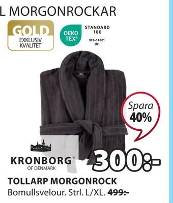 JYSK Tollarp morgonrock erbjuda