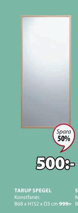 JYSK Tarup spegel erbjuda